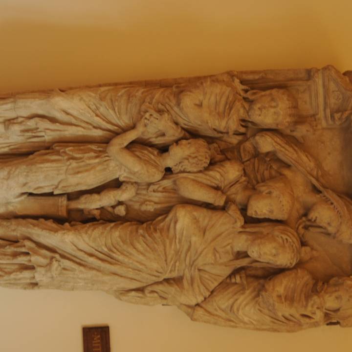 Sarcophagus with the myth of Phoedra image
