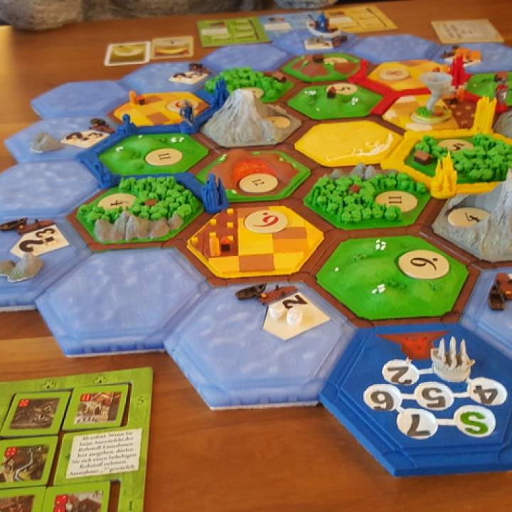 Cities & knights (expansion for settlers of catan) image
