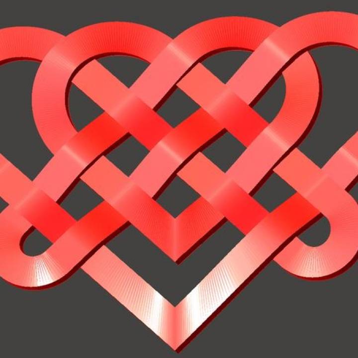 Celtic Knot Heart image