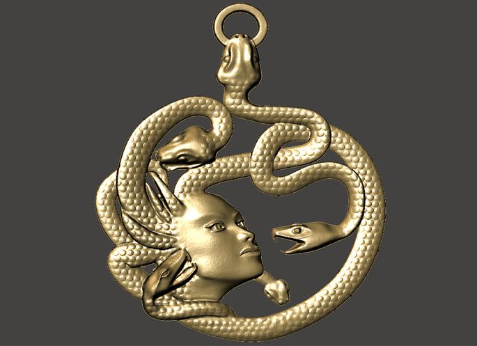 Greek Goddess Medusa image