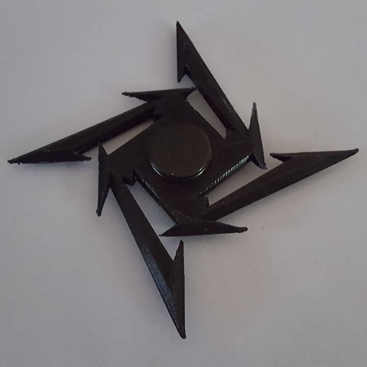 Metallica Ninja Star Fidget Spinner image