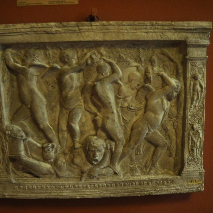 Putti Collecting the Grapes image
