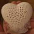 Heart - Voronoi Style print image