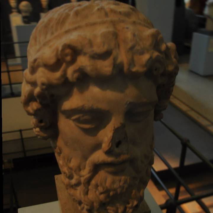 Head of a Divinity (Zeus or Aesculapius) image