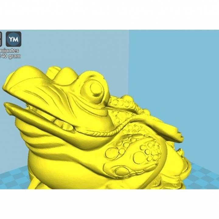 Toad maney bank(fix the back fingernail & buttom surface) image