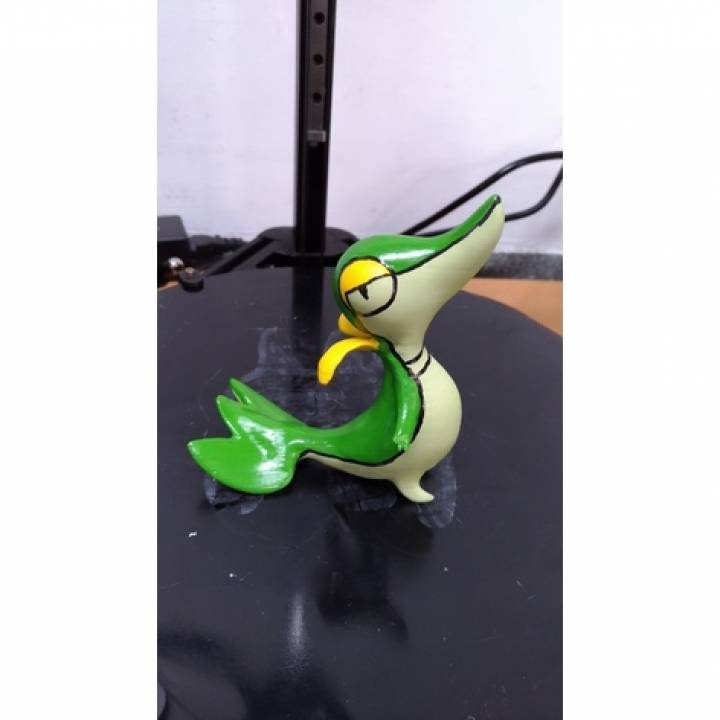 pokemon 495 Snivy 495藤藤蛇 by orangeteacher image