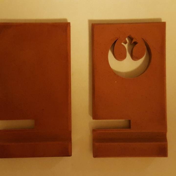 Rebel Tablet / Phone Stand (Star Wars) image