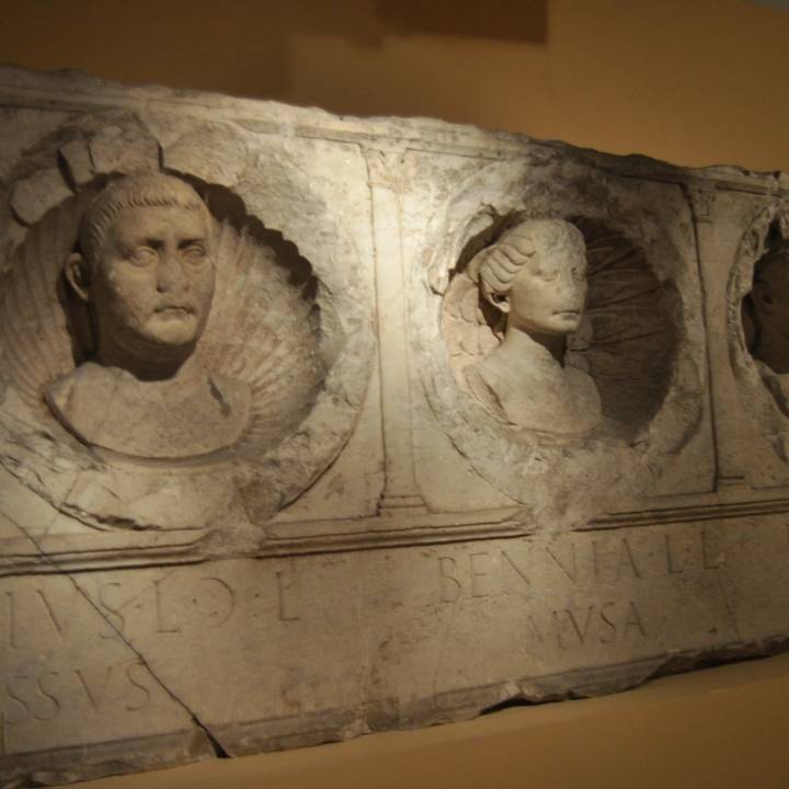 Funerary Relief of the Bennii Family image