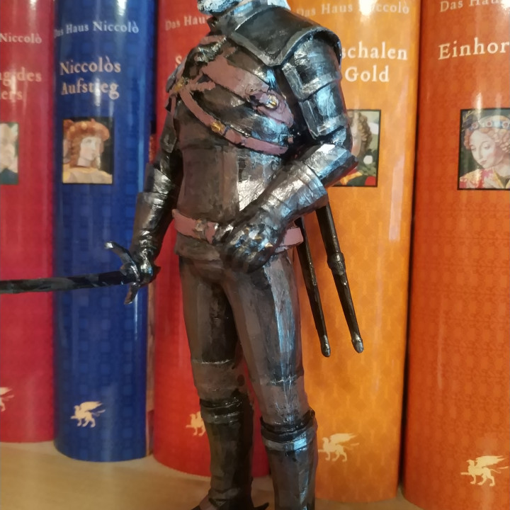 3d Print Of Geralt Of Rivia Witcher 3 3d Stl Model By Ruduster 