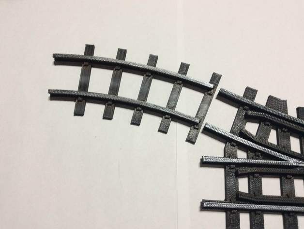 Turnout for Garden Railway Track System 32mm image