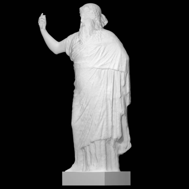 Statue of Bearded Dionysus image