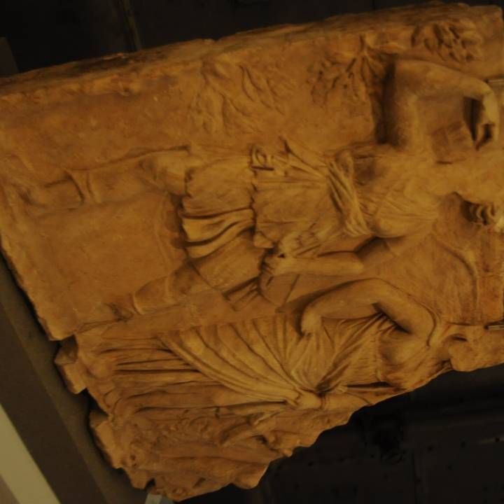 Frieze with Battle between Gods and Giants image