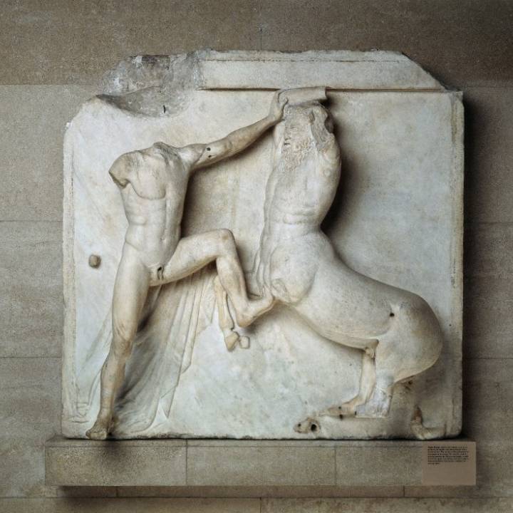 Parthenon  South Metope XXVI image