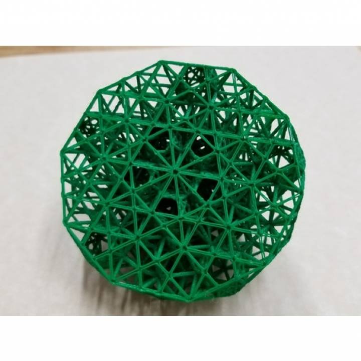 QSN - 3D Printer Torture Test Art (Quasicrystalline Spin Network) image