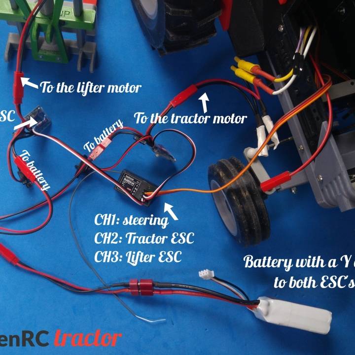 OpenRC Tractor Lifter image