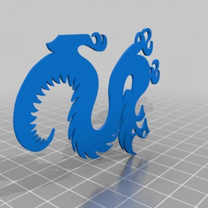 Drexel Dragon Cookie Cutter image