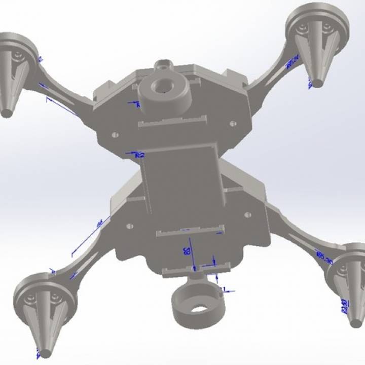 250er Quadrocopter with CC3D (v2) image