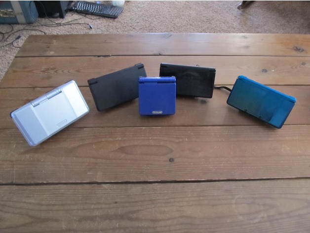 Minimalist Nintendo DS and Game Stand image