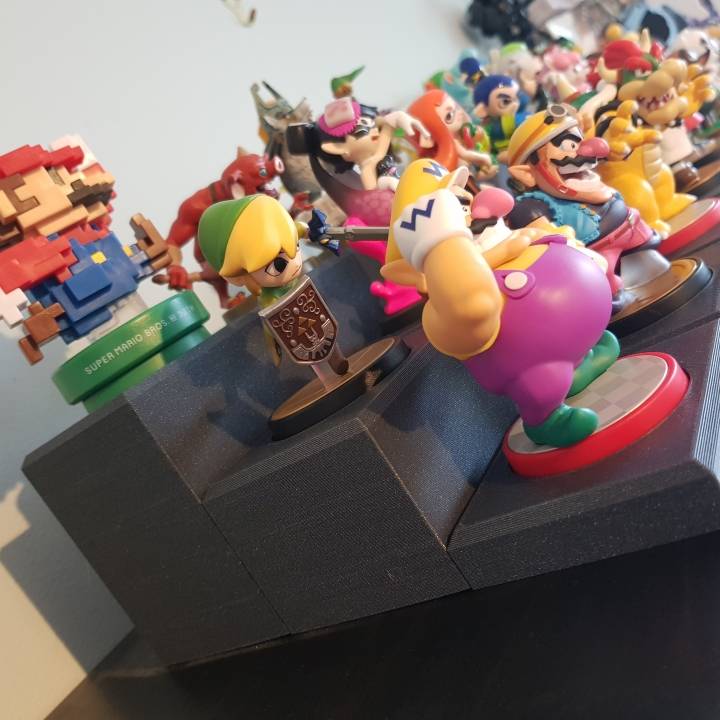 Nintendo Amiibo Tiered Stands. image