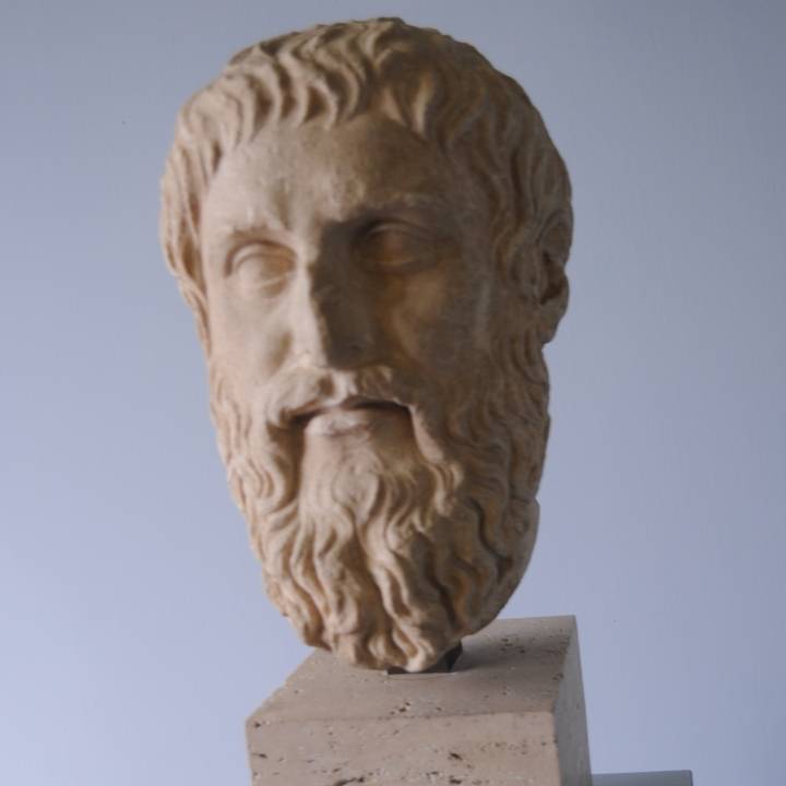 Portrait of Plato image