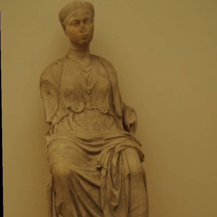 Statuette of a Muse image
