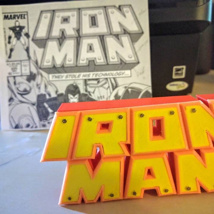 Iron Man Comics Logo image