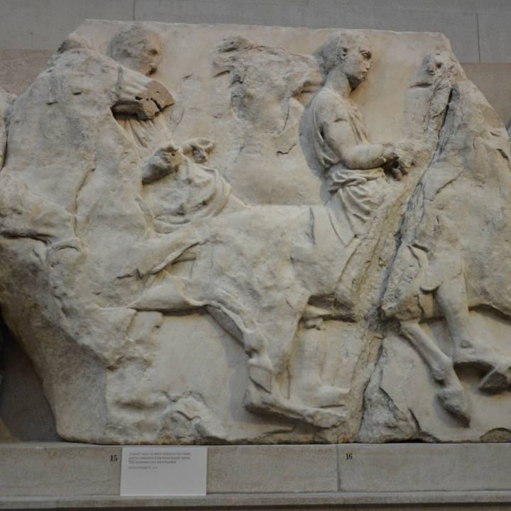 Parthenon Frieze _ South VI, 15-16 image