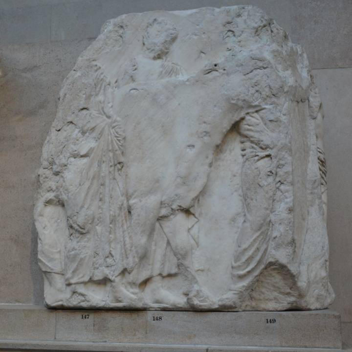 Parthenon Frieze _ South XLVII, 145, 146, 147, 148, 149 image