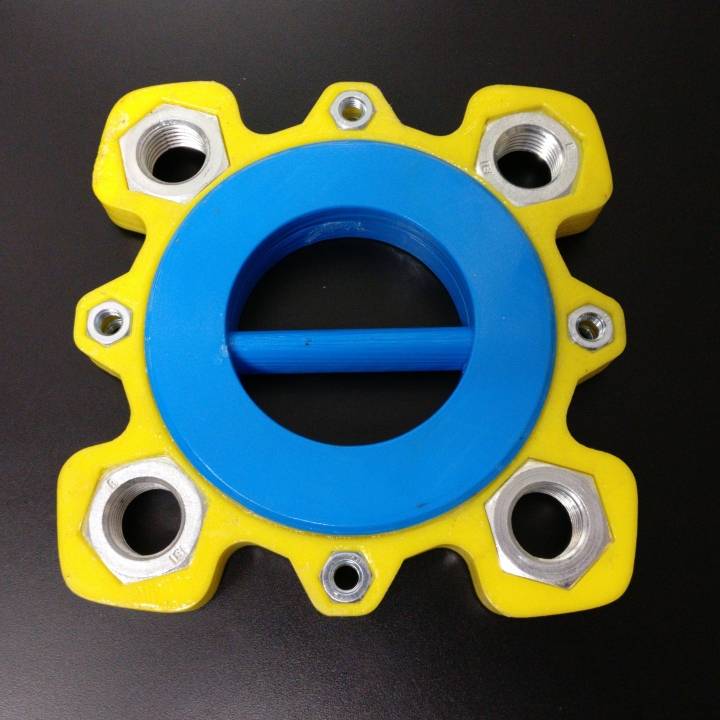 Giant fidget spinner, 6020 bearing and M27 + M10 nuts image