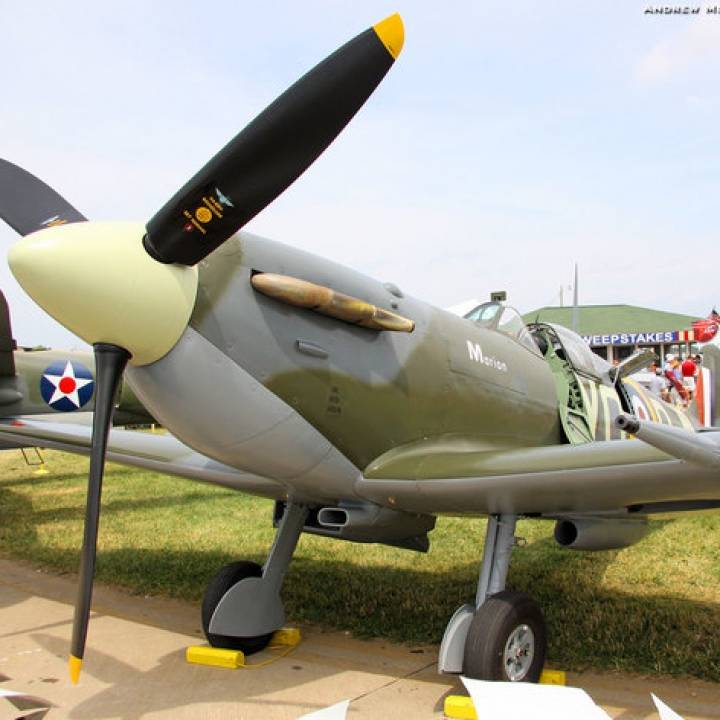 Spitfire Propeller 1:4 scaled model image