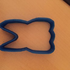 Picture of print of tooth cookie cutter