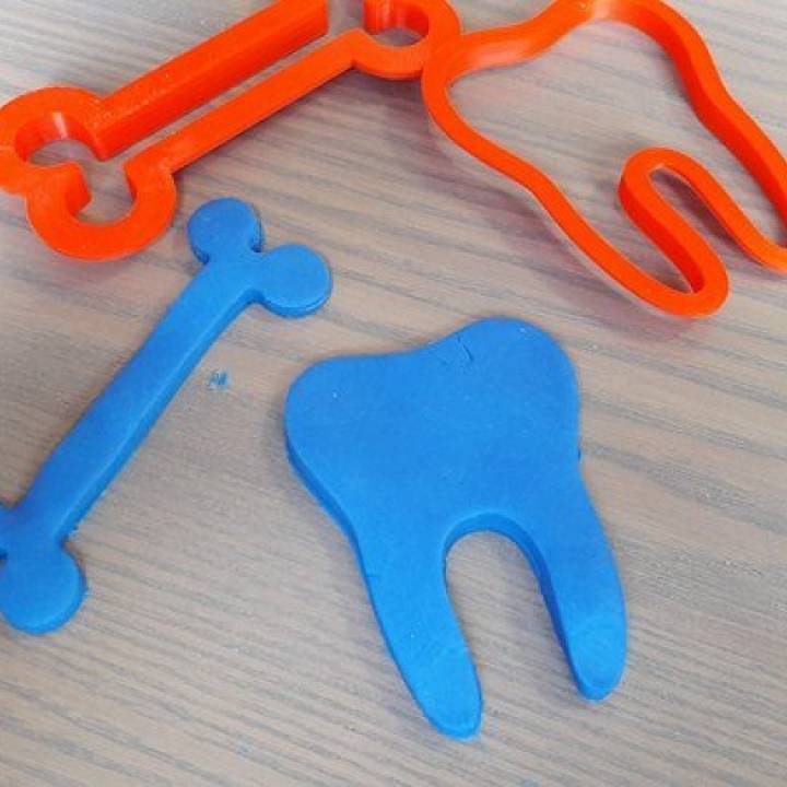 tooth cookie cutter image