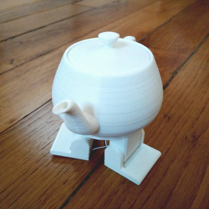 Plasteac, the robotic dancing teapot image