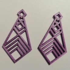 Picture of print of Simple Earring - Lindo Shapes