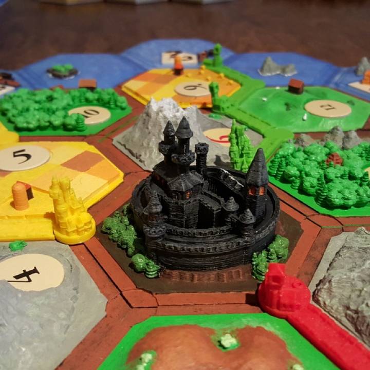 The magic 7 & the enchanted island (variant: settler of catan) image