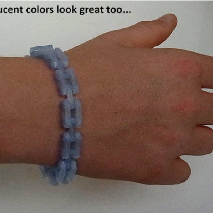 Customizable Link Bracelet image