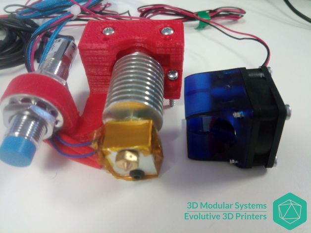 Scalar - E3D Hot end Support for Scalar family 3D Printers image