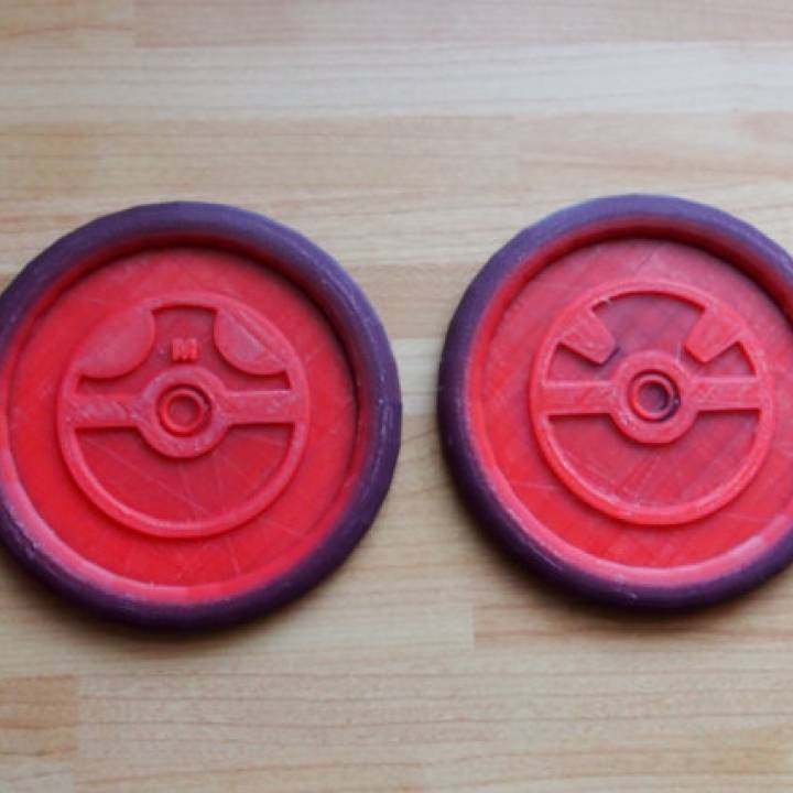 Pokemon Pokeball Coasters image