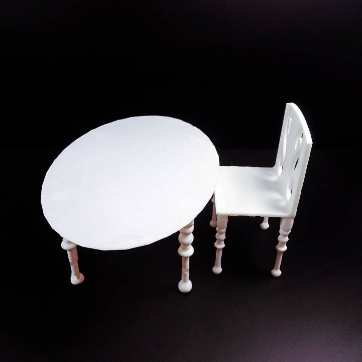 MyMiniFactory Contest Theme 3: Furniture-Dining Set image