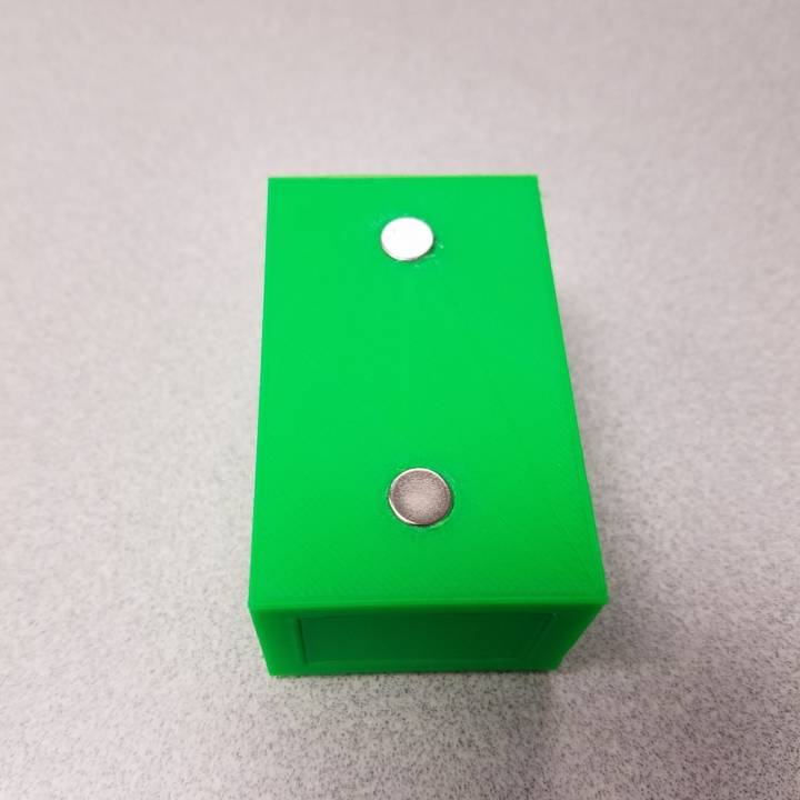 Match Box with Magnet Holes image