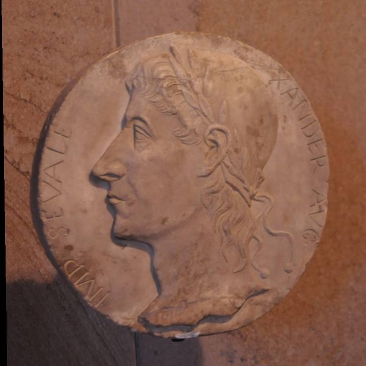 Medallion with the Portrait of the Emperor Alessandro Severus image
