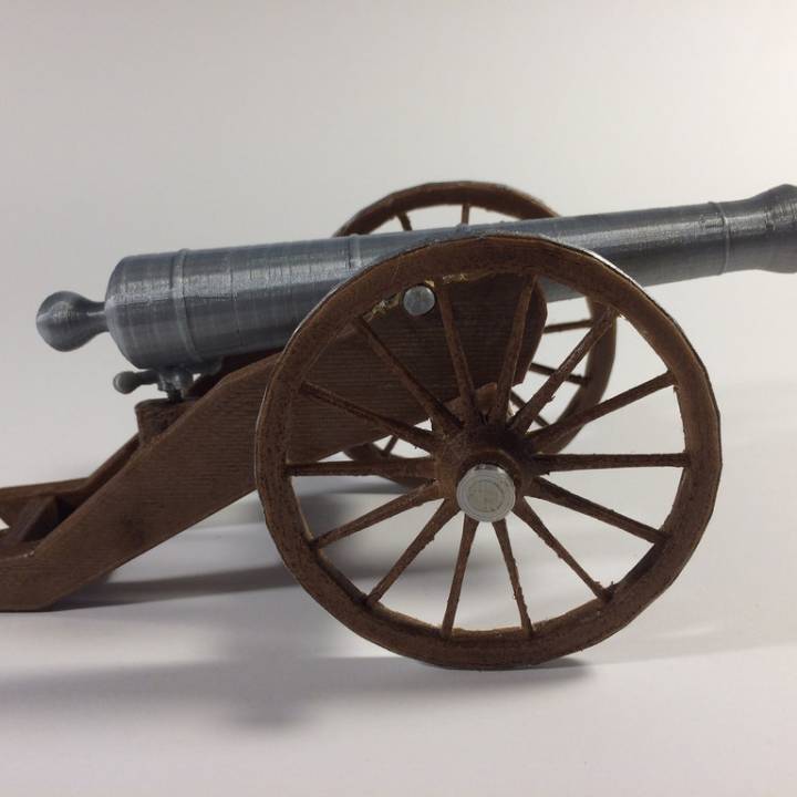 Civil War Field Cannon Model Kit image