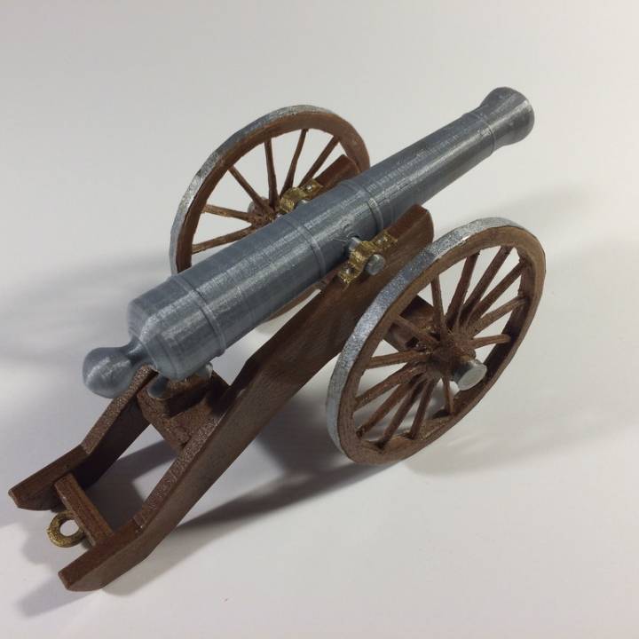 Civil War Field Cannon Model Kit image