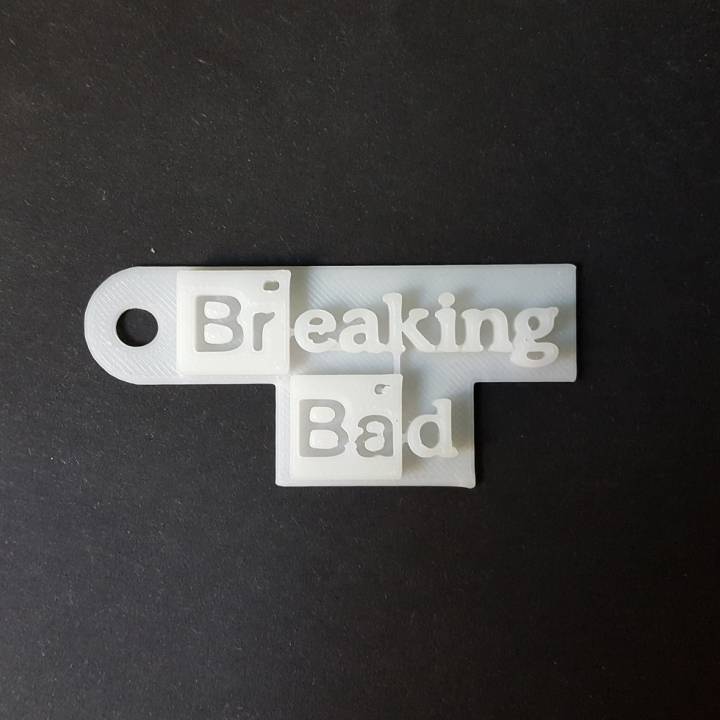 Breaking Bad key chain image