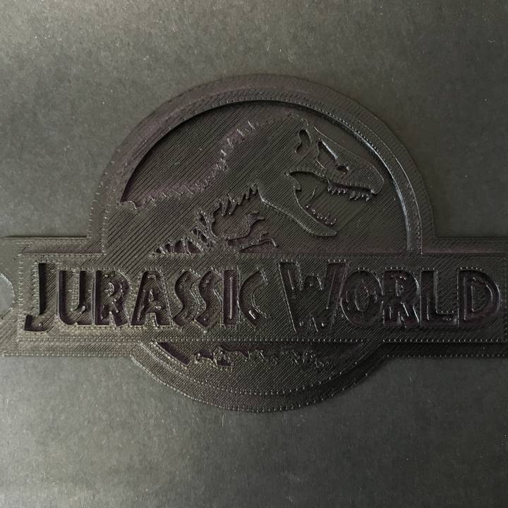 Jurassic world key chain image