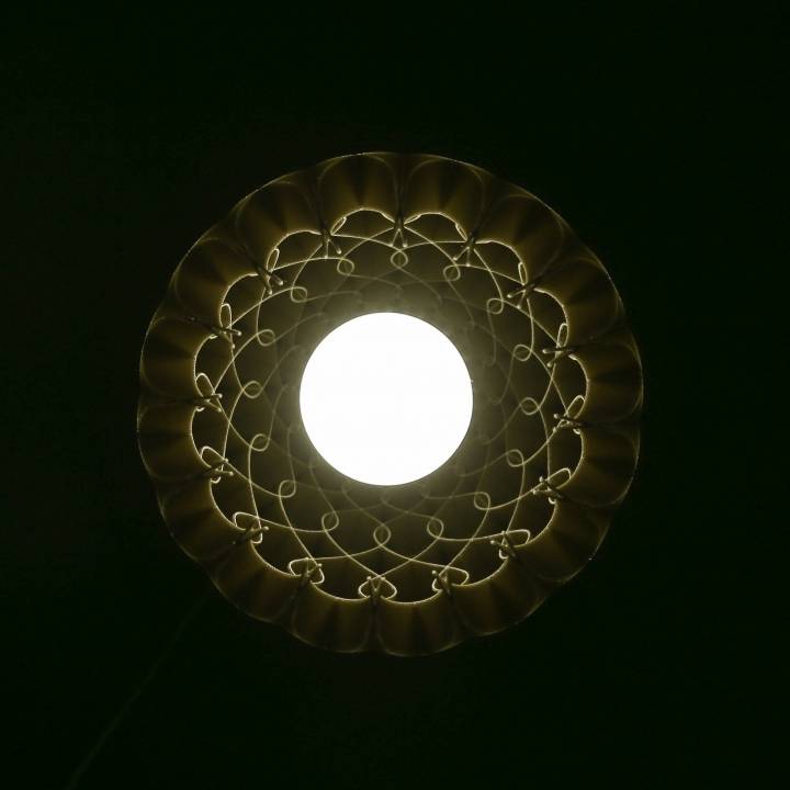 Wavy lampshade image
