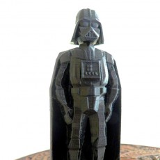 Picture of print of Low-Poly Darth Vader Thick Cape Remix