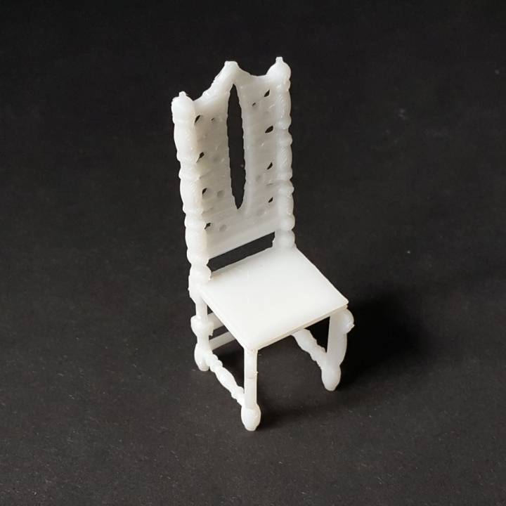 Antique Chair - TinkerCAD image