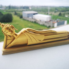 Picture of print of Reclining Buddha