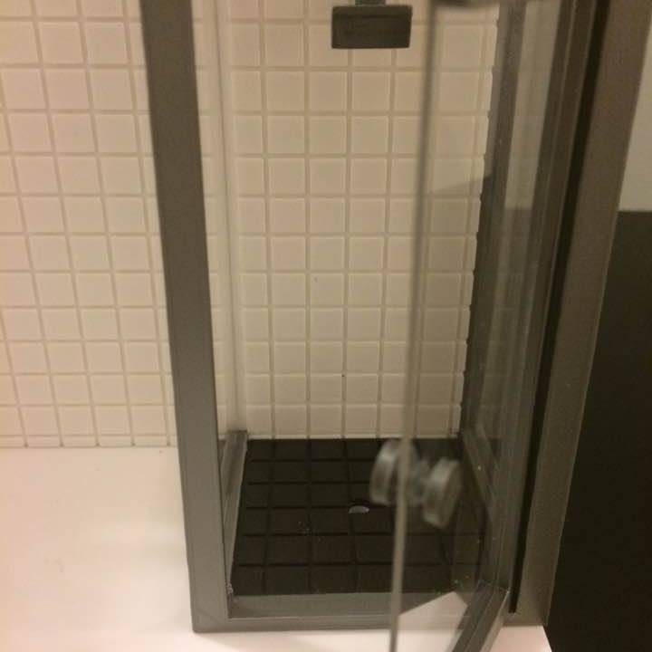 Miniature Bathroom Shower booth   (batroom) image